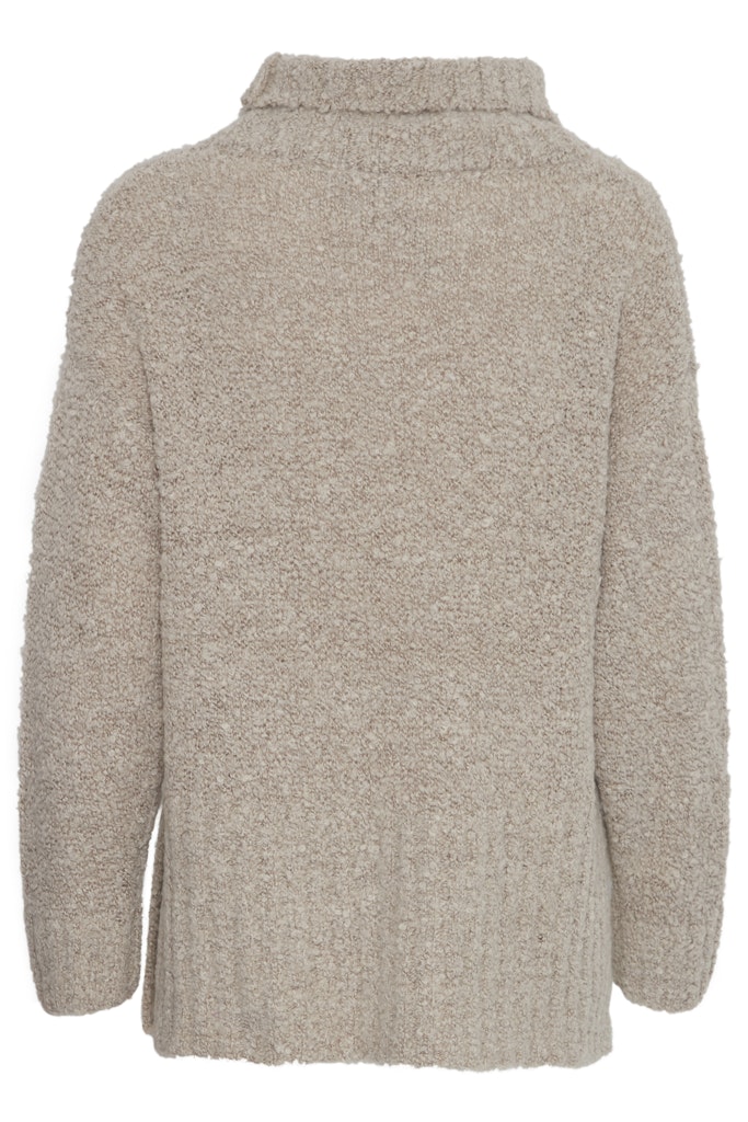 Nelly Roll Neck Jumper - String