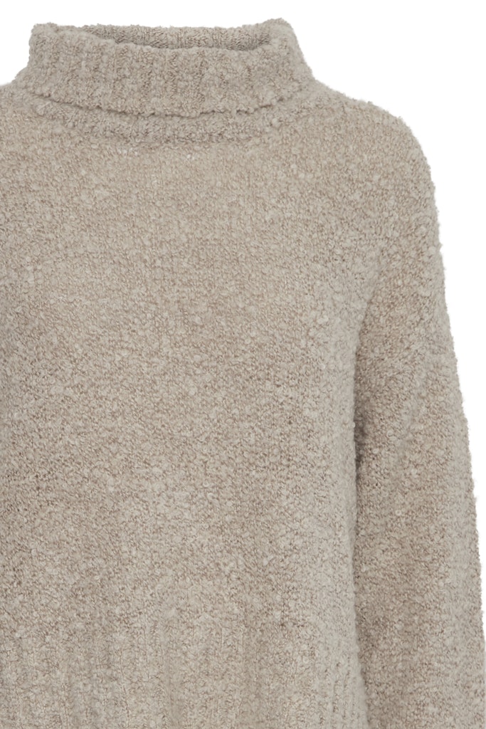 Nelly Roll Neck Jumper - String