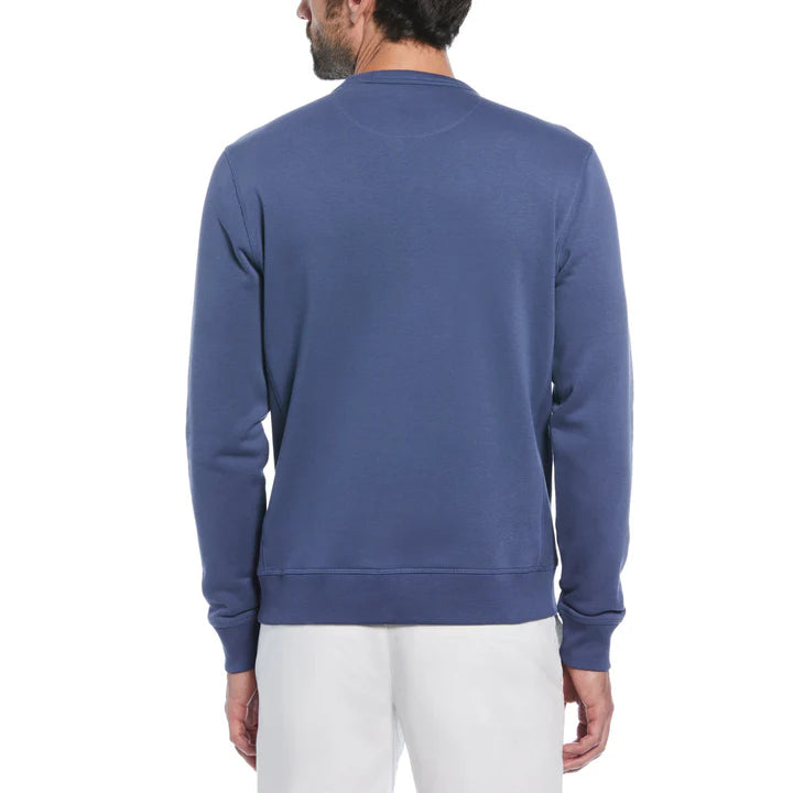 Neck Sweatshirt - Blue Indigo