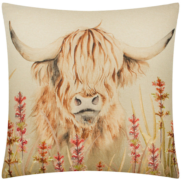 Bramble Highland Cow Cushion