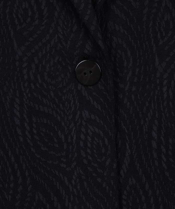 Jacquard Blazer - Black