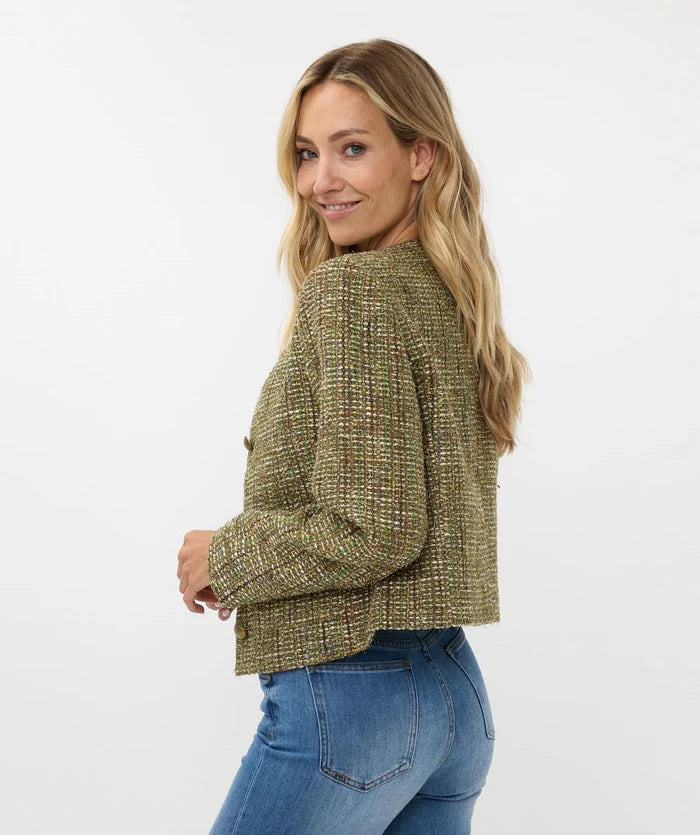 Tweed Blazer - Multicolour