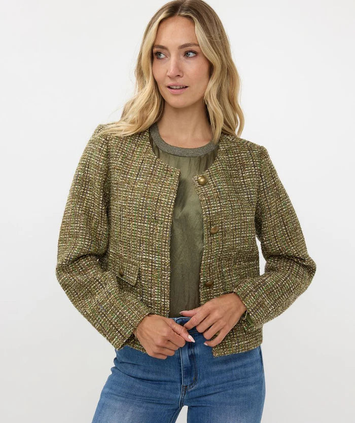 Tweed Blazer - Multicolour