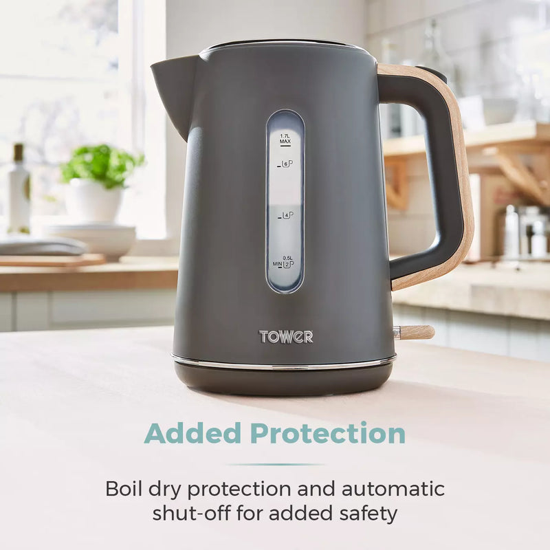 Scandi 1.7L Kettle - Grey