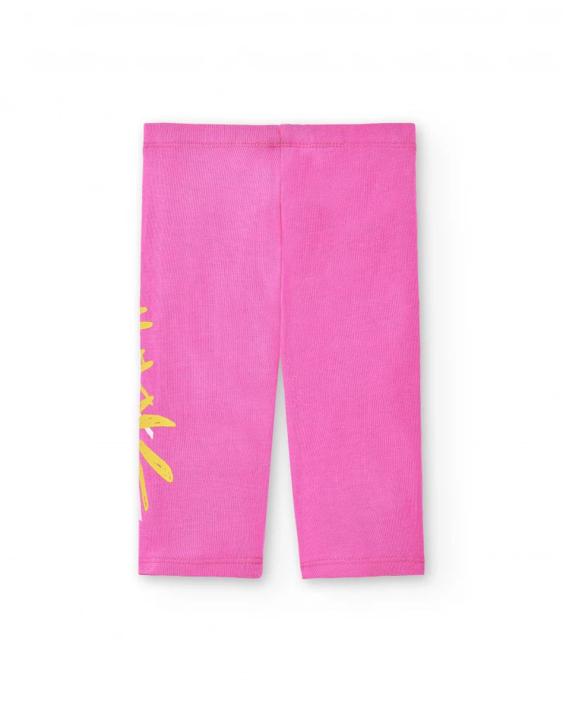 Laguna Beach Capri Leggings - Fuchsia