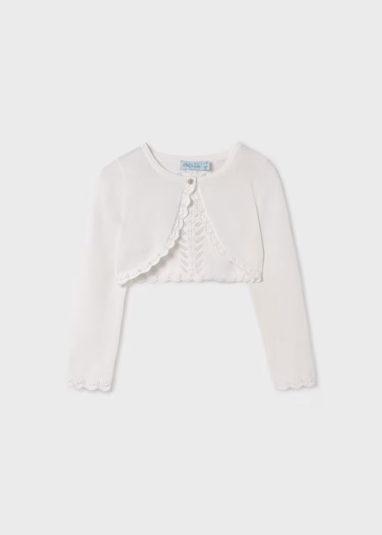 Knit Bolero - Cream