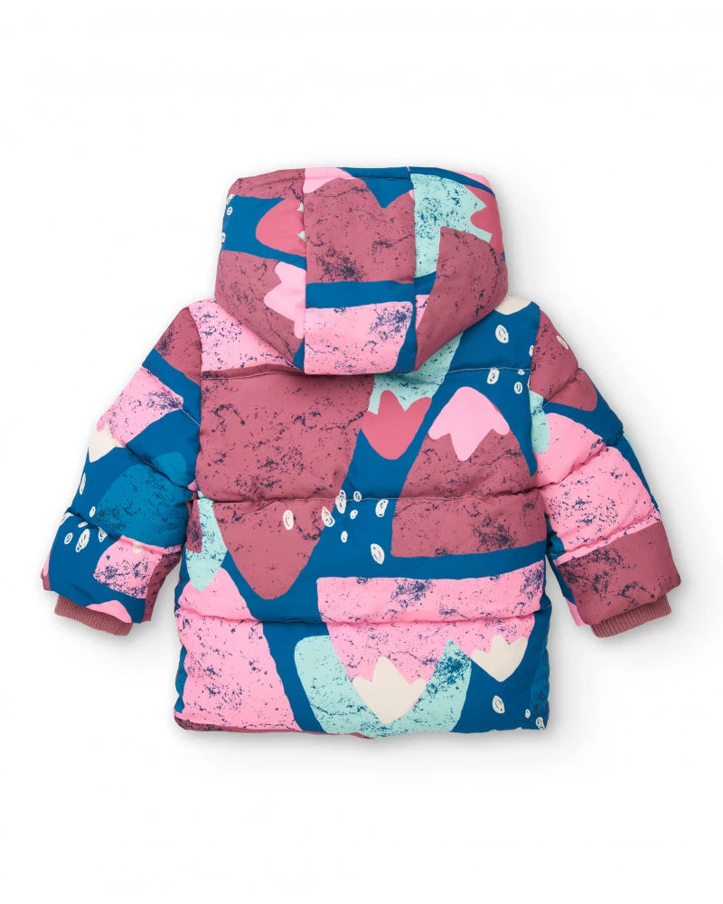 Freezy Technical Fabric Parka - Pink