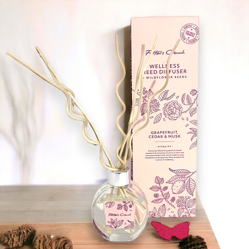 Wellness Range Reed Diffuser - Grapefruit Cedar & Musk