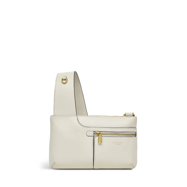 Pockets Icon Ziptop Crossbody - Chalk