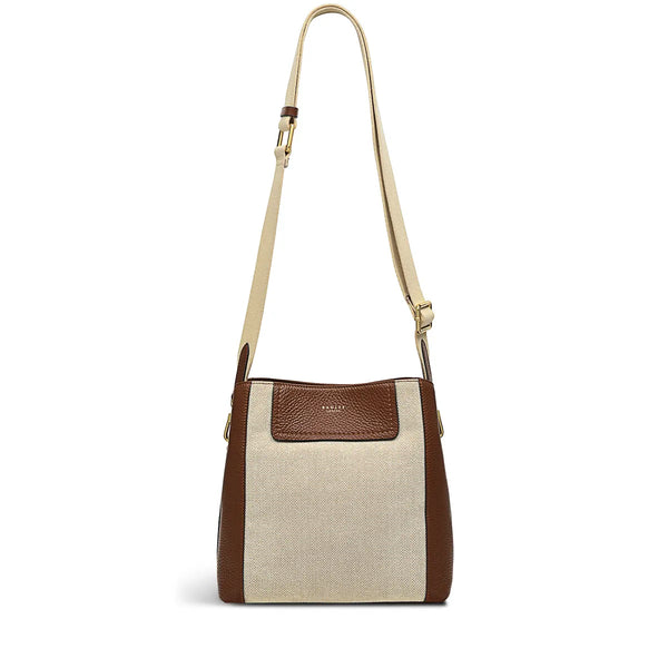 Dukes Place Canvas Crossbody - Tortoise