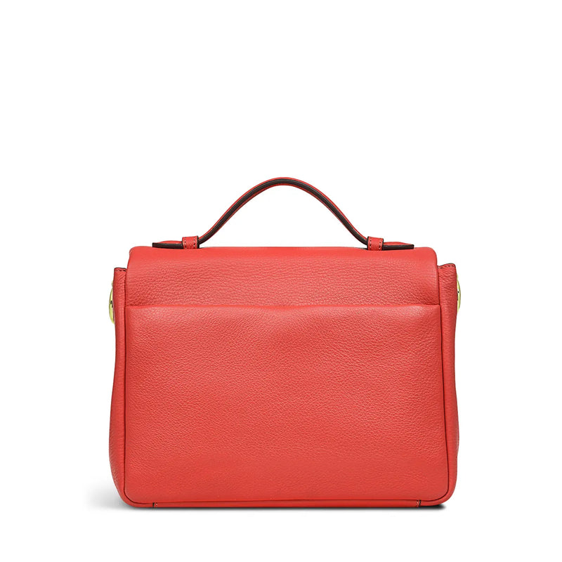 Weston Street Flapover Crossbody - Lava