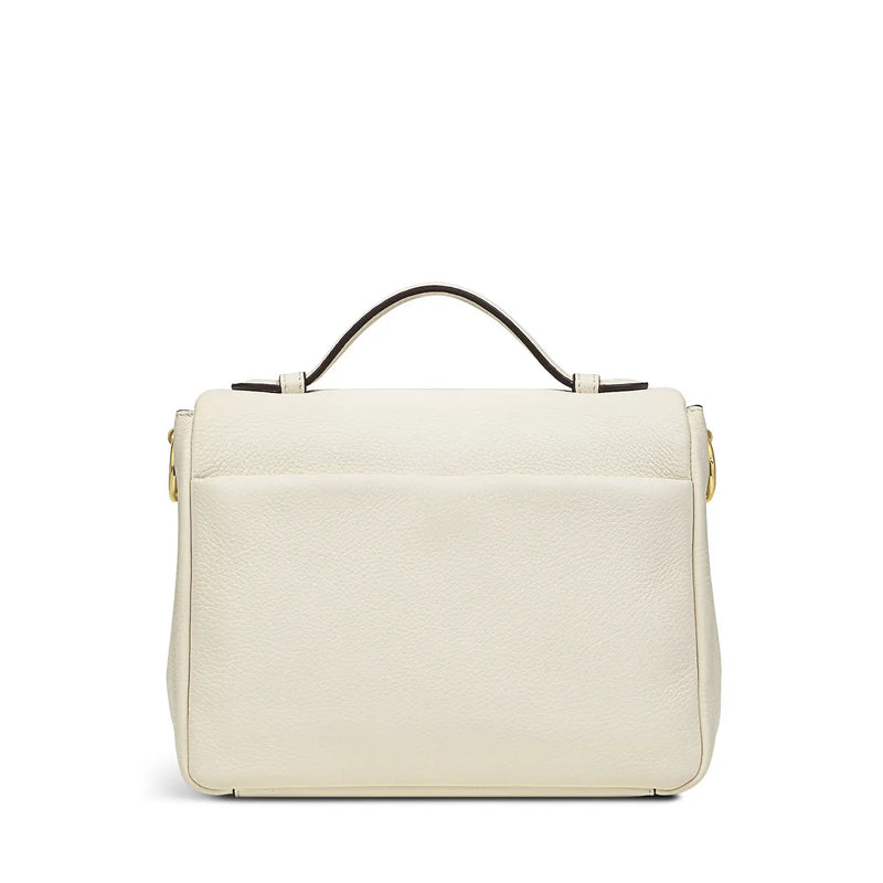 Weston Street Flapover Crossbody - Chalk