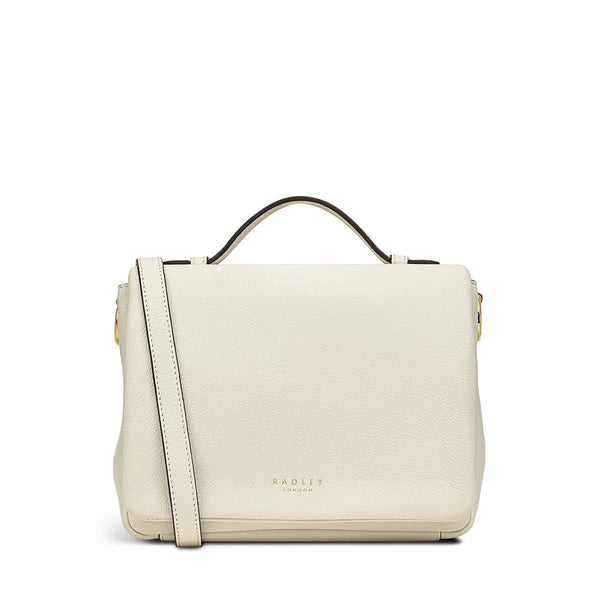 Weston Street Flapover Crossbody - Chalk