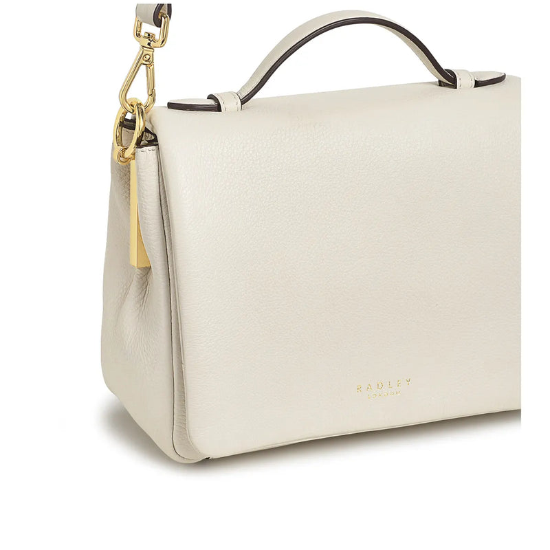 Weston Street Flapover Crossbody - Chalk