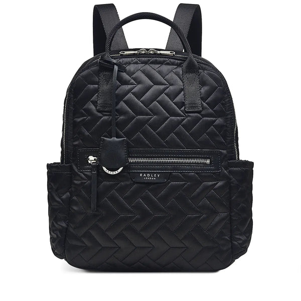 Finsbury Park Ziptop Backpack - Black