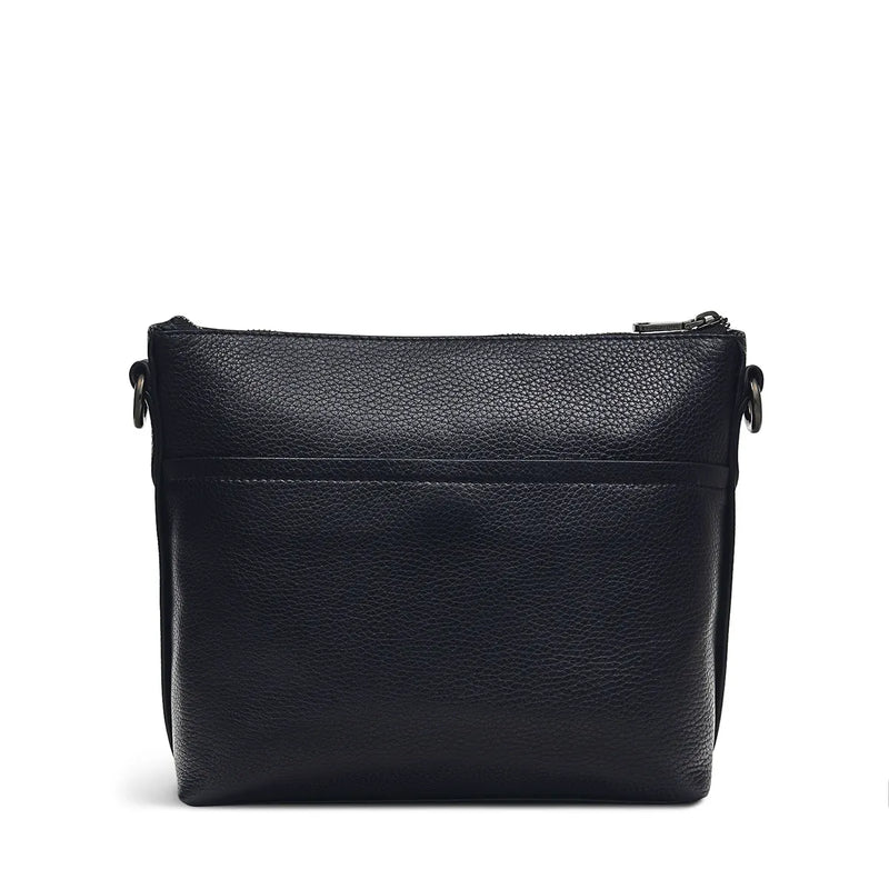 Wood Street 2.0 Ziptop Crossbody - Black