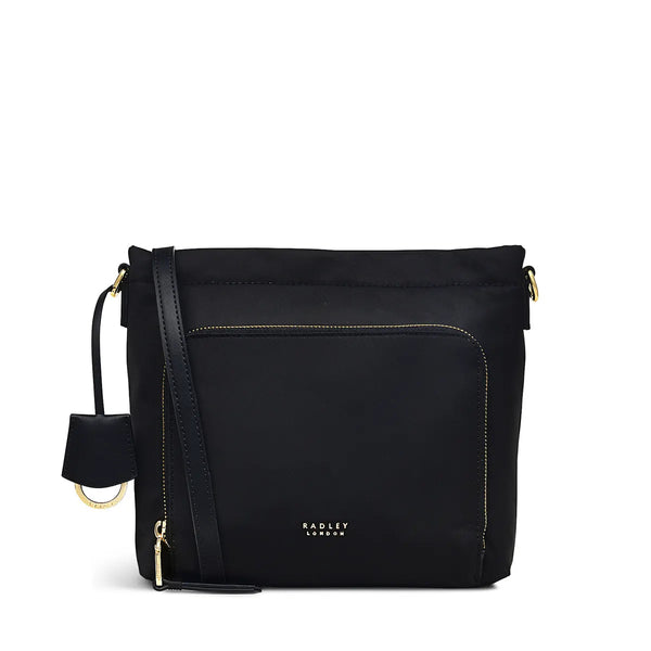 Finsbury Park Zip Crossbody - Black