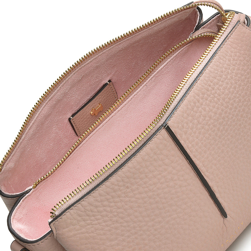 Hillgate Place Ziptop Crossbody - Prairie Pink