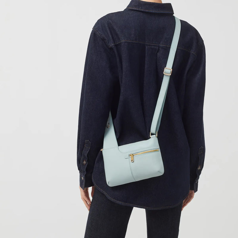 Pockets Icon Ziptop Crossbody - Seafoam