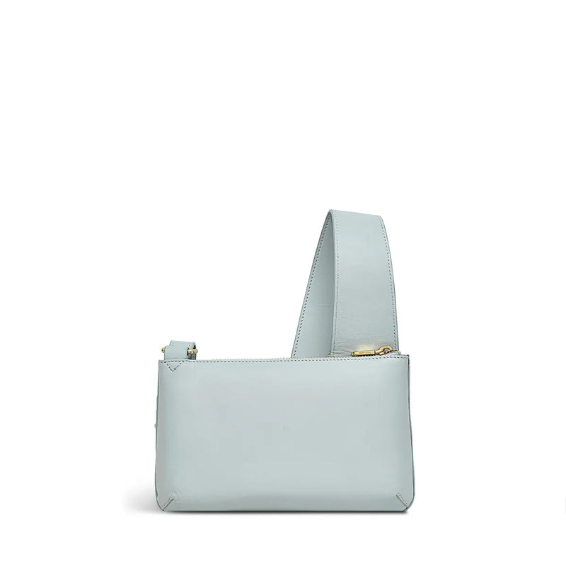 Pockets Icon Ziptop Crossbody - Seafoam