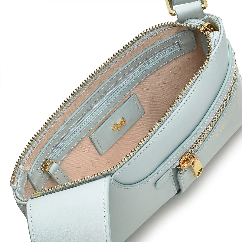 Pockets Icon Ziptop Crossbody - Seafoam