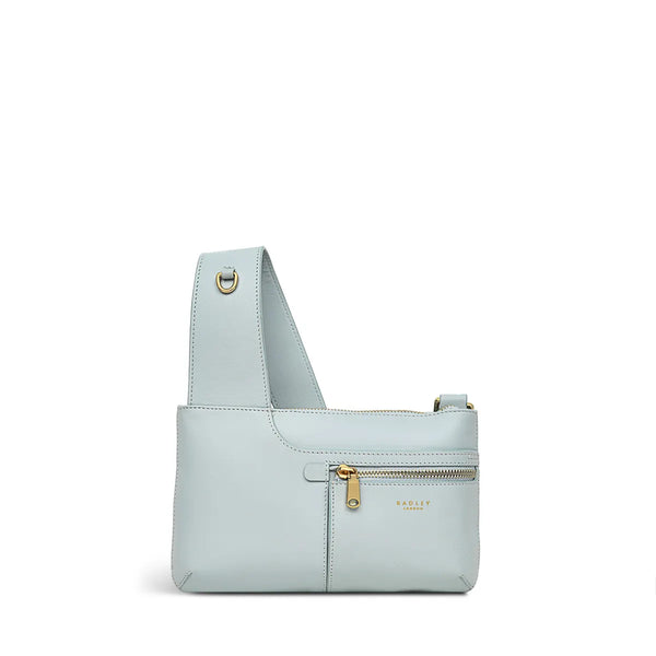 Pockets Icon Ziptop Crossbody - Seafoam