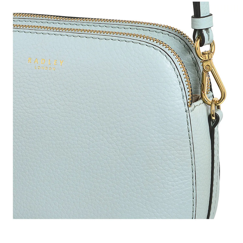 Dukes Place Med Ziptop Crossbody - Seafoam