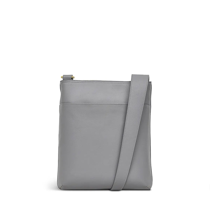 Pockets Icon Med Ziptop Crossbody - Cloud Burst