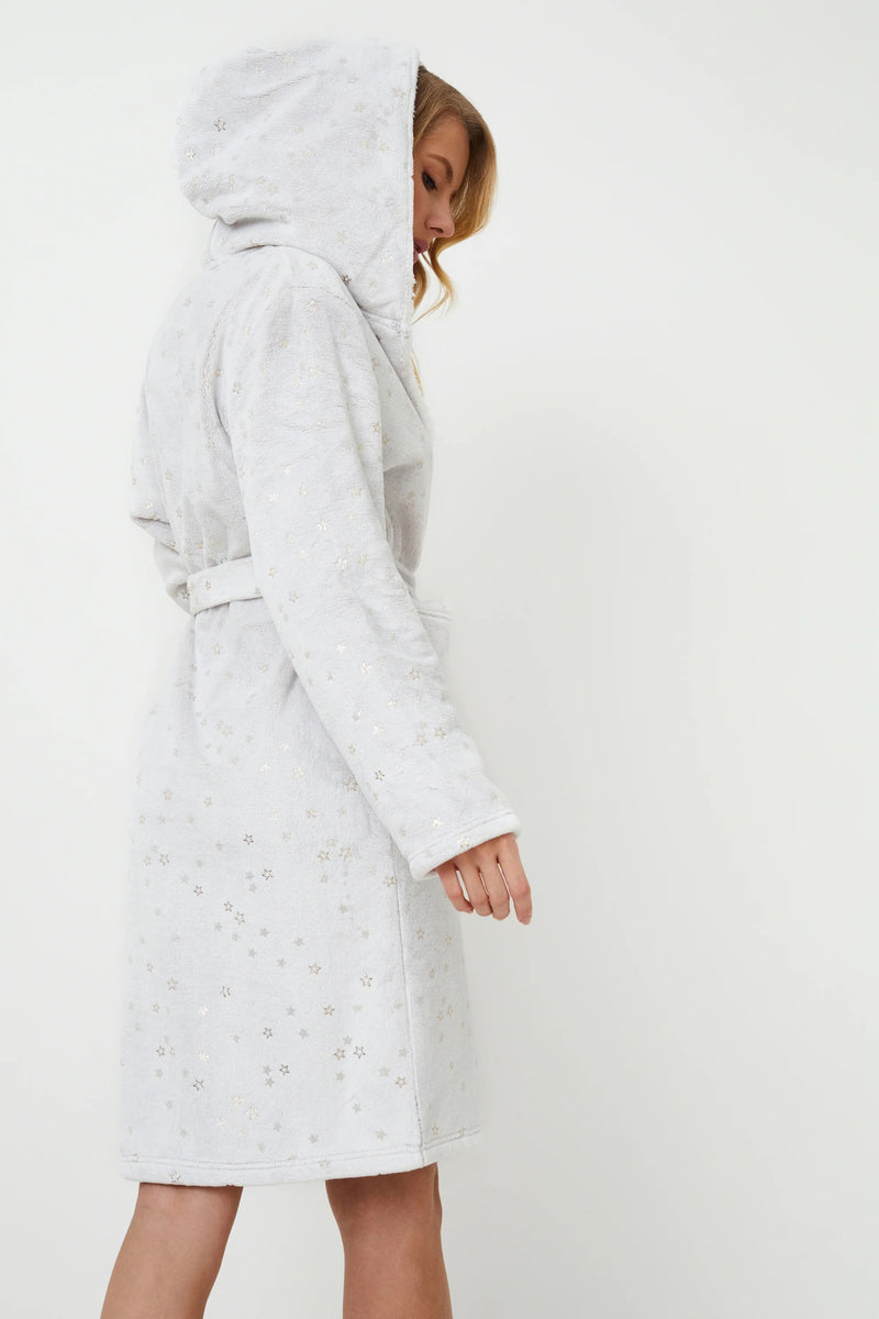 Hazel Bathrobe - Grey