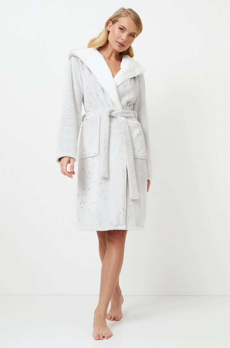 Hazel Bathrobe - Grey