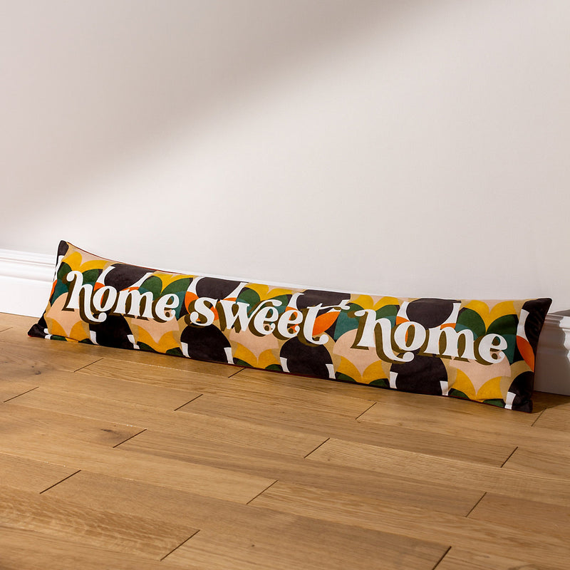 Raeya Home Sweet Home Velvet Draught Excluder