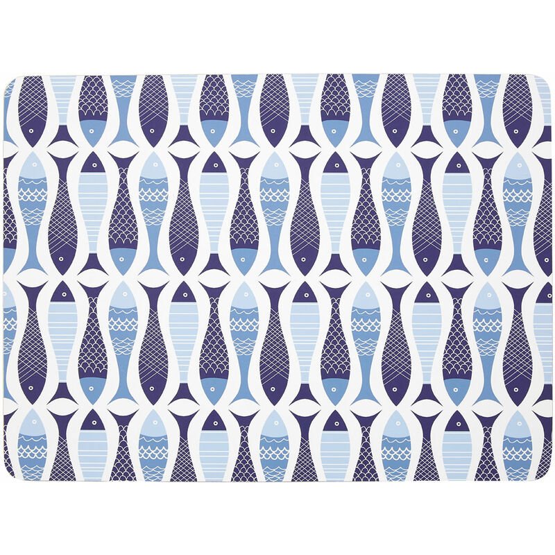 Blue Fish Placemats - Set of 4