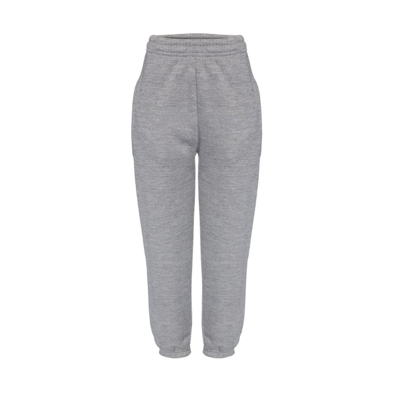 Fleece Cuff Bottom Jogs - Grey