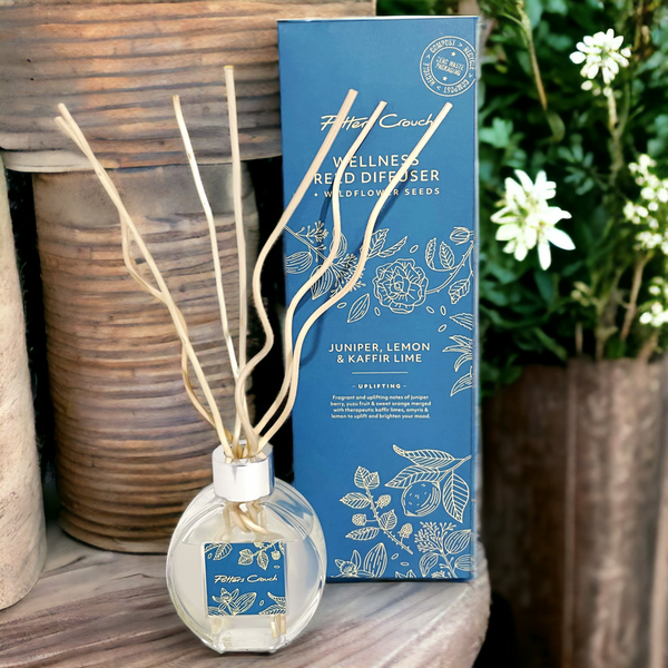 Wellness Range Reed Diffuser - Juniper Lemon & Kaffir Lime