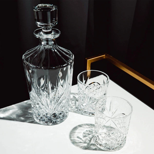 Trinity Round 3 Piece Decanter Set