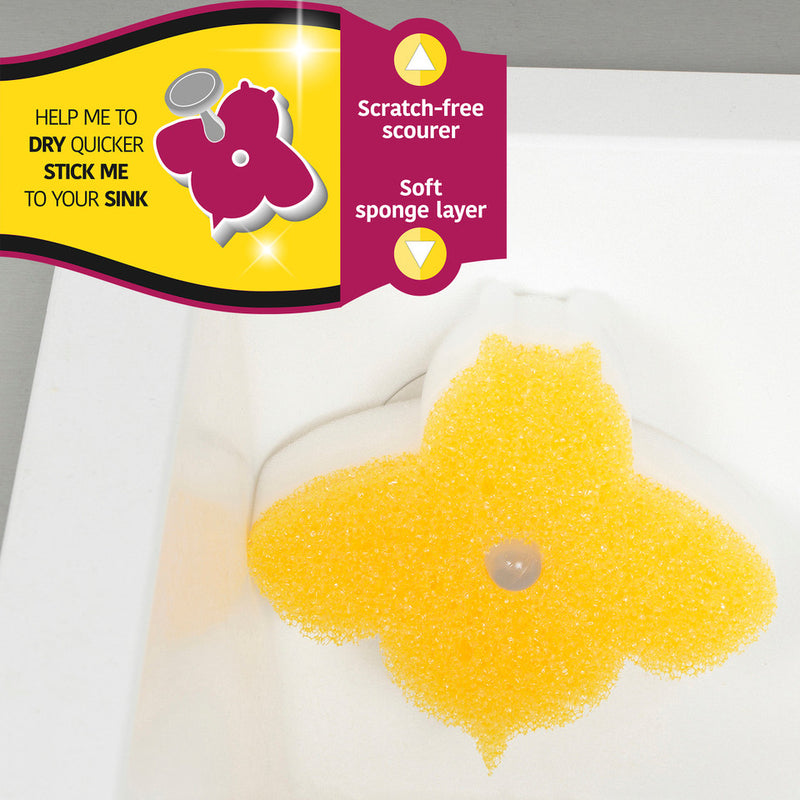 Kleeneze 2Pack Busy Bee Sponges