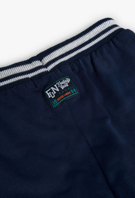 Fleece Joggers - Navy