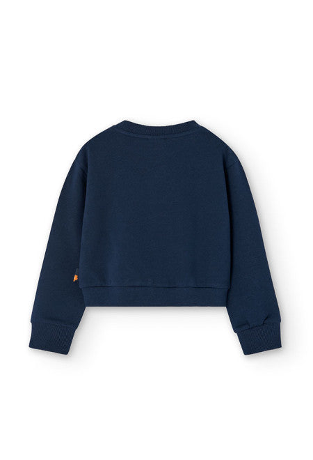 Fleece Sweatshirt - Navy