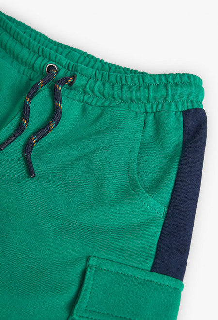 Fleece Bermuda Shorts - Billiard