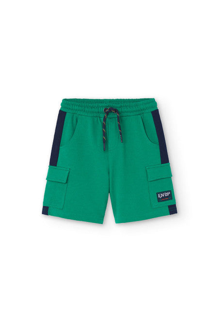 Fleece Bermuda Shorts - Billiard