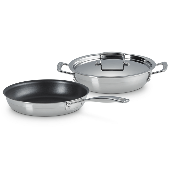 3-Ply 2 Piece 24cm Cookware Set