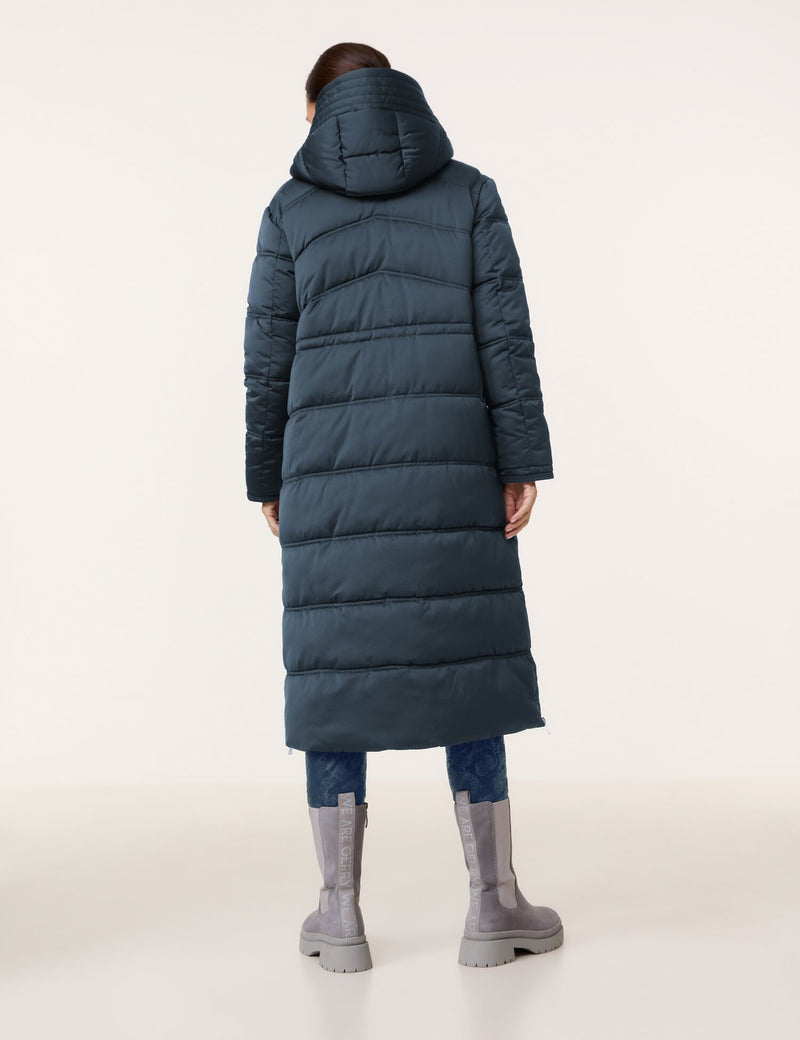 Animal Attention Padded Coat - Dark Sapphire