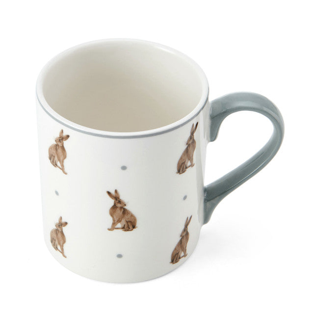 Hare Straight-Sided Porcelain Mug 280ml