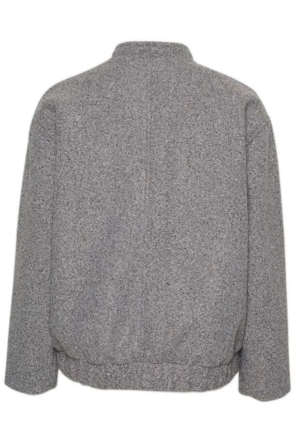 Saylor Bomber Jacket - Medium Grey Melange