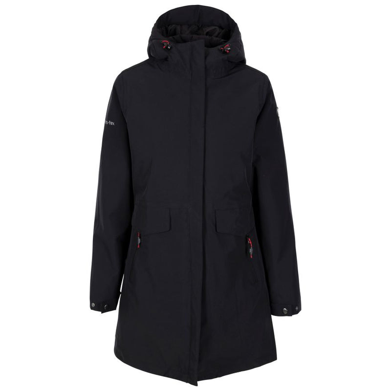 Modesty Hooded Jacket - Black