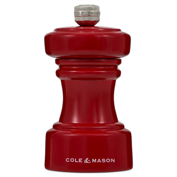 Hoxton 104mm Pepper Mill - Red Gloss