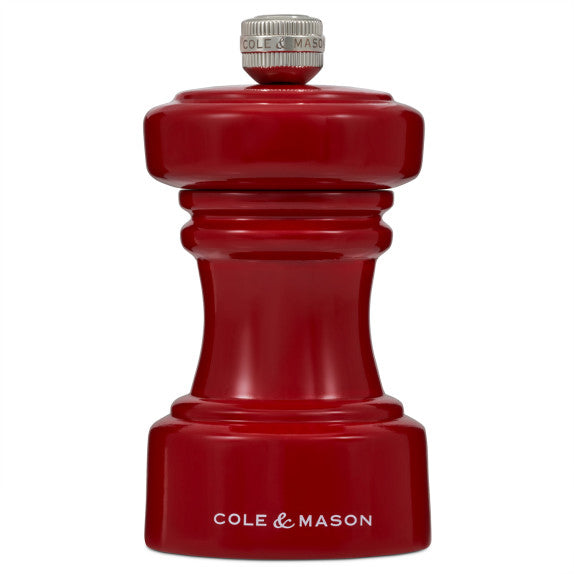 Hoxton 104mm Salt Mill - Red Gloss