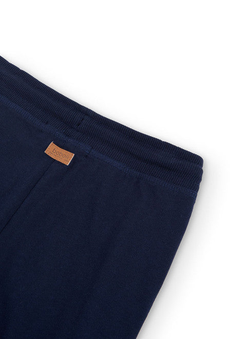 Flame Bermuda Shorts - Navy