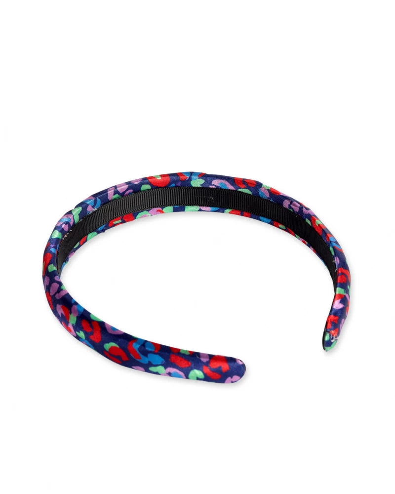 Rockin The Jungle Rigid Hairband - Navy