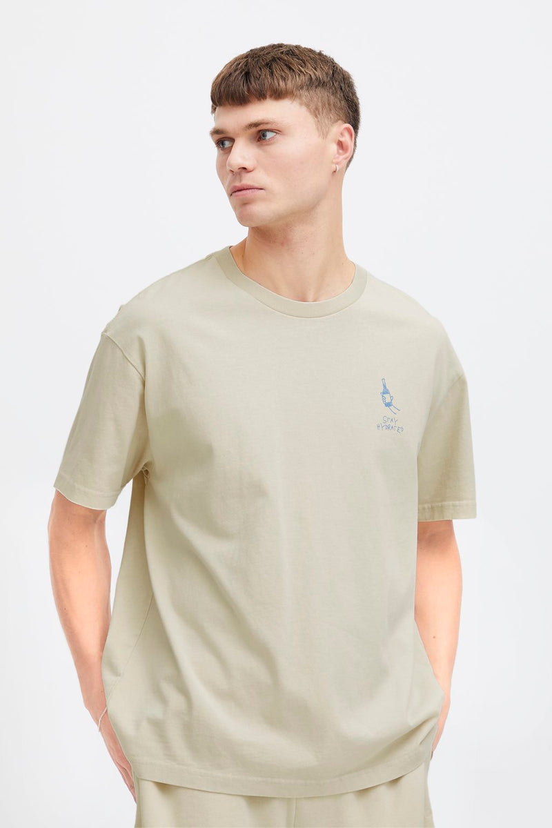 Ismail Short Sleeve T-Shirt - Oatmeal